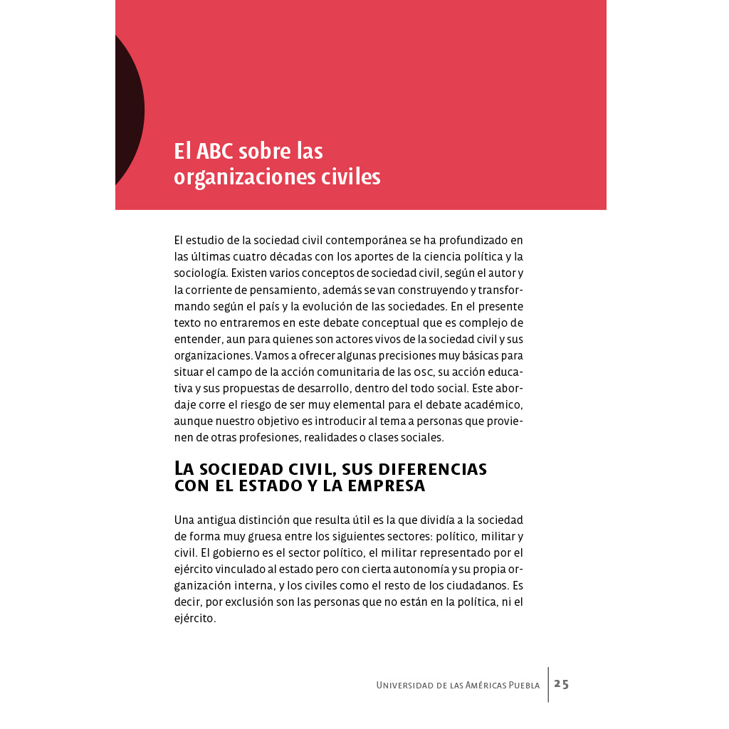 Texto interior del libro ABC de la acción comunitaria