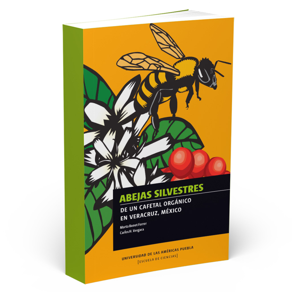 Portada del libro Abejas silvestres de un cafetal orgánico en Veracruz, México