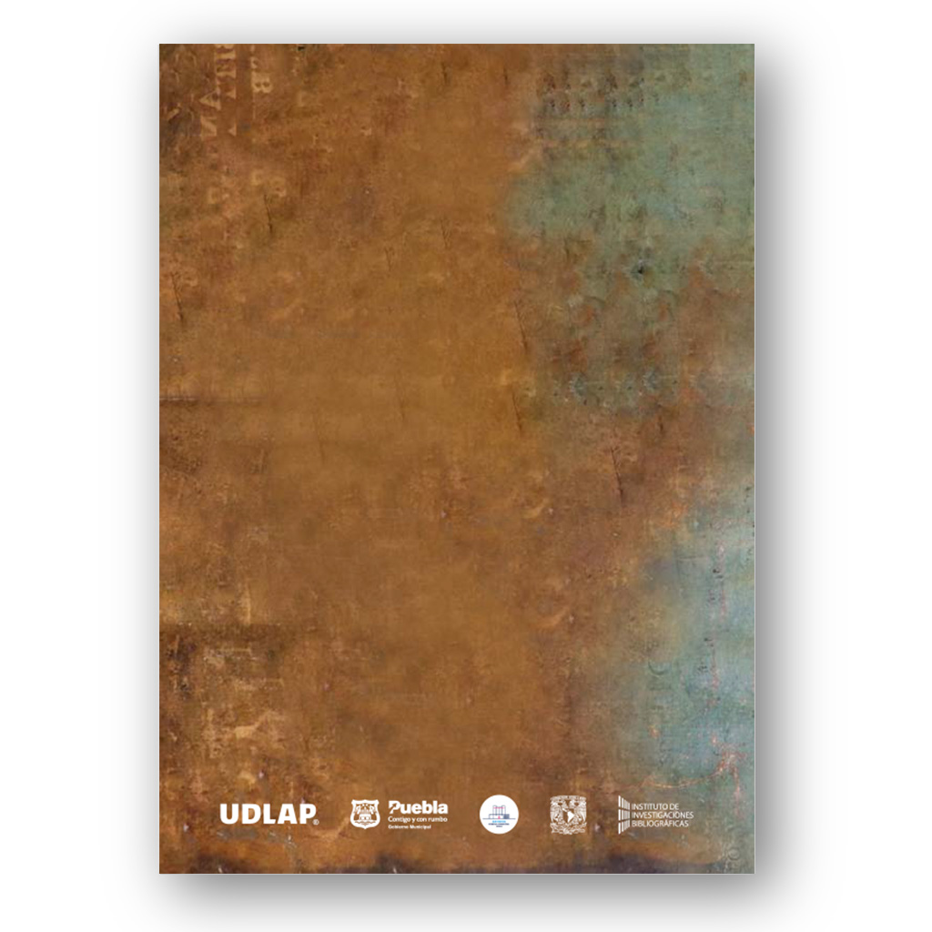 Contraportada del libro Breve historia de la imprenta y los impresores en Puebla de los Ángeles (1639-1821)